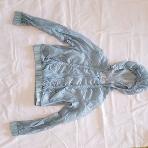 Gray Fabletics windbreaker